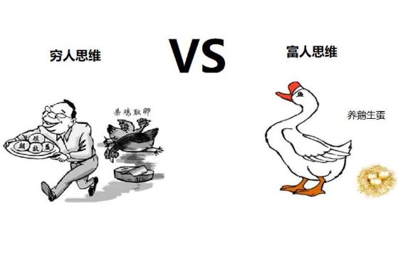 穷人和富人的四大财商的不同!(深度好文)